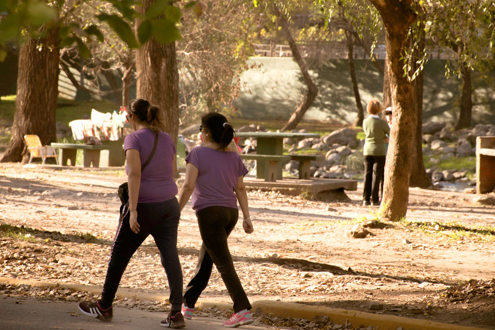 Caminatas por la costanera